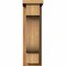 Ekena Millwork Newport Rough Sawn Corbel w/Backplate, Western Red Cedar, 6"W x 12"D x 20"H COR06X12X20NEW01RWR - alternate 4